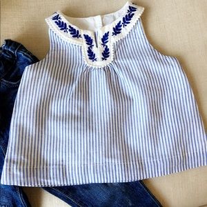 Janie and jack girl top